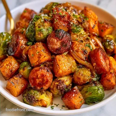 Fall Harvest Sheet Pan Dinner for 4