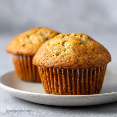 Fluffy Banana Muffins One Bowl Recipe: Baked in 20 Min