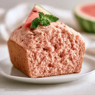 Fresh Watermelon Bread for 8 Slices