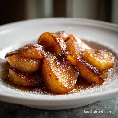 Recipe for Fried Apples in 20 Minutes: Caramelized & Tender