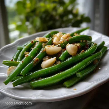 Quick Sauteed Green Beans With Garlic for Flavor