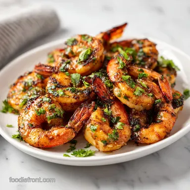 Grilled Shrimp Marinade for 4 Servings