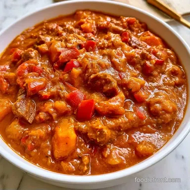 Pumpkin Chili in 45 Minutes Recipe Card