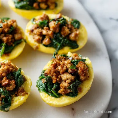 High Protein Breakfast Bowl Meal Prep Recipe Card