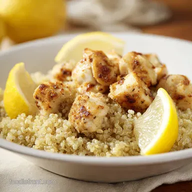High Protein Lunch: Crispy Chicken Recipe Card