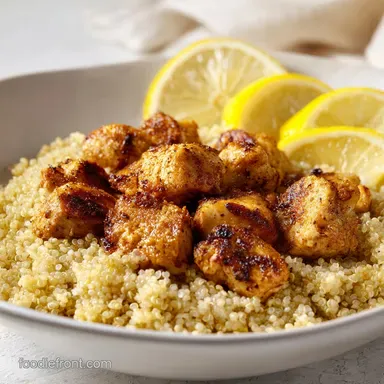 High Protein Lunch: Crispy Chicken
