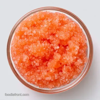 Cantaloupe Granita with Lime Juice