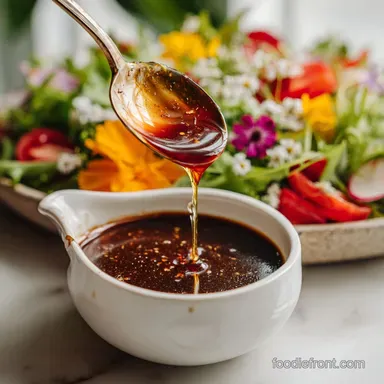 Honey Balsamic Dressing: Gluten-Free in 5 Minutes Recipe Card