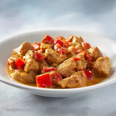 King Ranch Chicken Casserole: Creamy Recipe Card