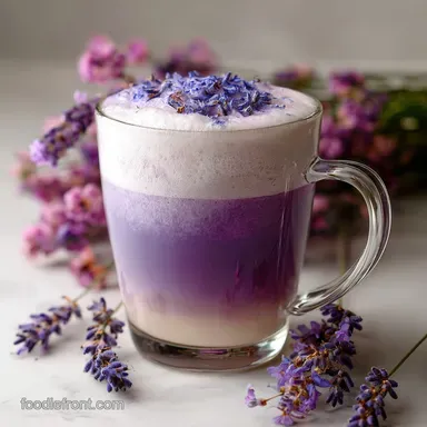 Lavender Cold Foam Recipe in 15 Minutes Recipe Card
