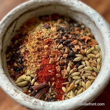 Lebanese Seven Spice - Warm, Aromatic Blend Recipe Card