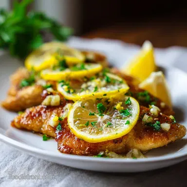 Lemon Garlic Chicken Recipe: 30 Minutes Recipe Card