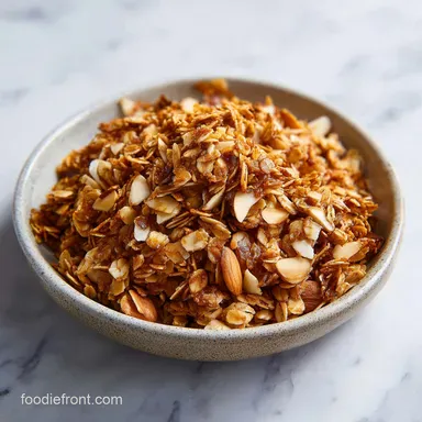 Granola Recipe with Maple Syrup: Baked Recipe Card