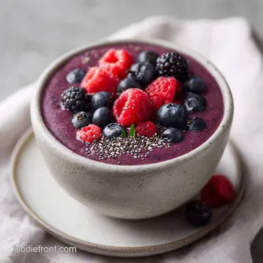 Mixed Berry Weight Loss Smoothie in 5 Min