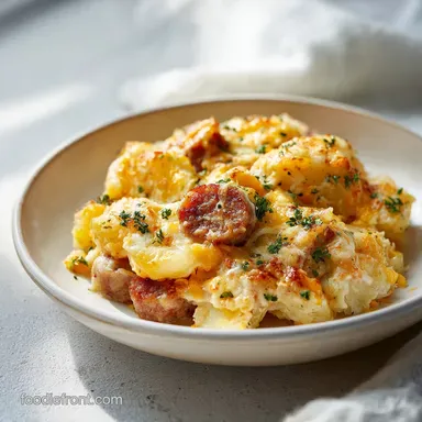 Cheesy Ranch Potato Sausage in 45 Minutes | Crispy Roasted