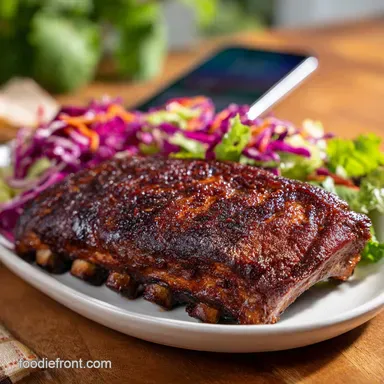 St. Louis Ribs: Oven Baked for 6 Hours Recipe Card