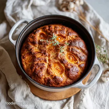 Perfect Dutch Oven Pumpkin Bread for 12 Servings Recipe Card