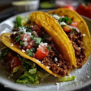 Quick Ground Beef Tacos Recipe: Mahogany Glaze