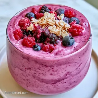 Quick Morning Smoothie in 5 Minutes Recipe Card