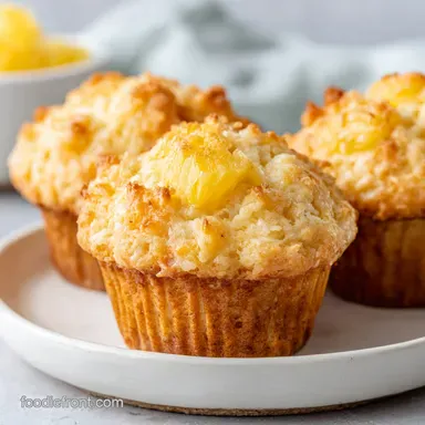 Recipe Pineapple Muffins in 35 Minutes