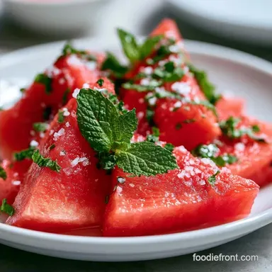 Watermelon Slices in 10 Minutes