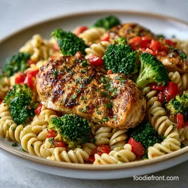 Reheatable Pasta Dinner Prep in 30 Min