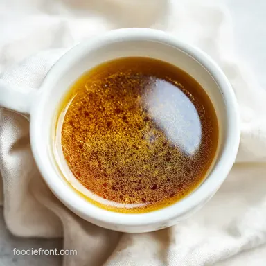 Homemade Beef Stock Recipe for 16 Servings Recipe Card