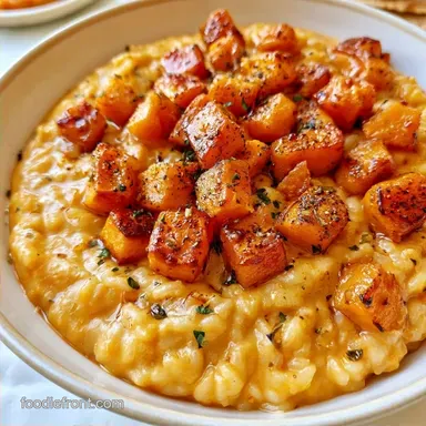 Butternut Squash Risotto for 4 Servings