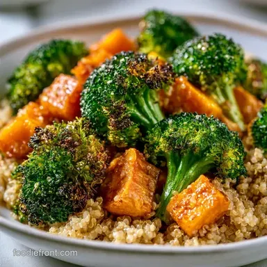 Roasted Vegetable Meal Prep for 4 Bowls