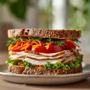 Sandwich Meal Prep Kit in 20 Minutes Recipe Card