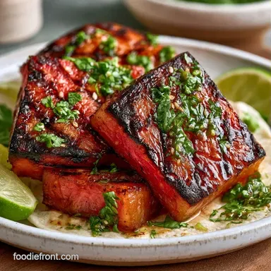 Savory Watermelon Tacos in 30 Minutes Recipe Card