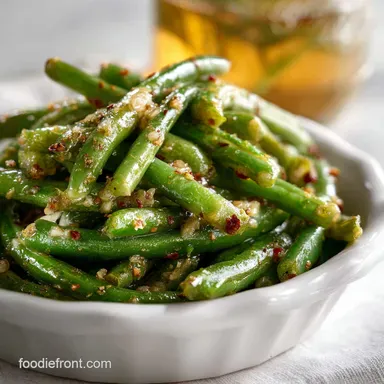 How to Season Canned Green Beans in 20 Minutes Recipe Card