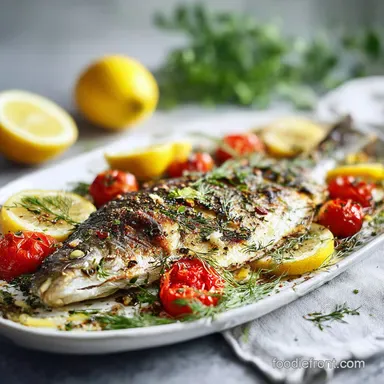 Easy Fish and Recipe: Baked in 22 Minutes Recipe Card