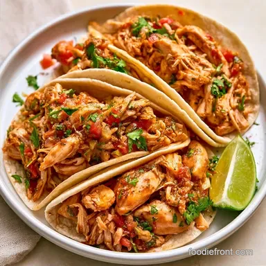 Slow Cooker Chicken Tacos with Thighs