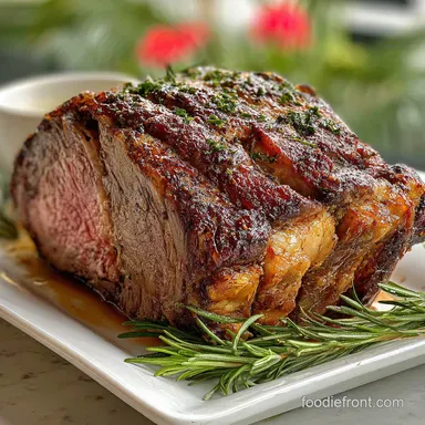 Slow Roasted Prime Rib for 8 Servings