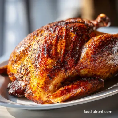 Smoked Turkey: Moist, Tender, 4 Hours Total Recipe Card