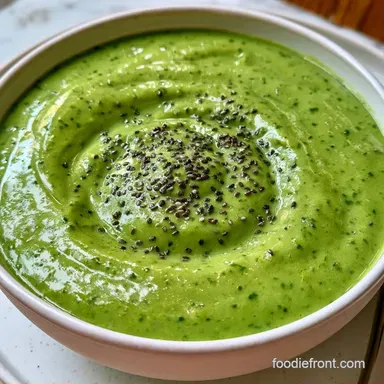 Spinach Avocado Smoothie in 5 Minutes Recipe Card
