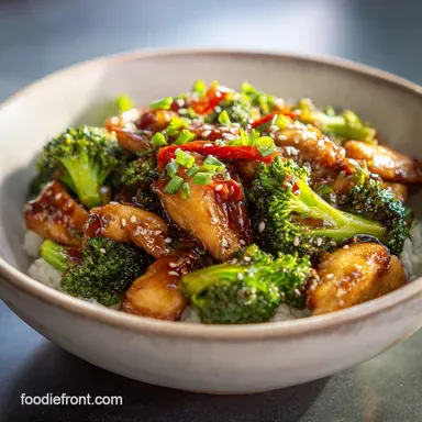 Teriyaki Chicken and Broccoli in 20 Minutes