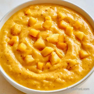 Tropical Breakfast Smoothie in 5 Minutes Recipe Card