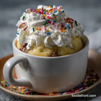 Simple Vanilla Mug Cake Recipe: Velvety & Fast