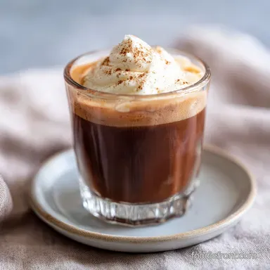 Irish Hot Chocolate for 2 Servings Recipe Card