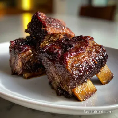Sous Vide Short Ribs: Velvety, Pull-Apart Beef Recipe Card