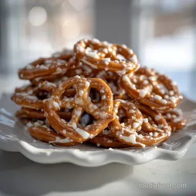 White Chocolate Pretzels: Velvety Smooth Finish