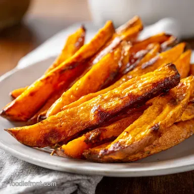 Roasted White Sweet Potatoes in 60 Minutes Recipe Card