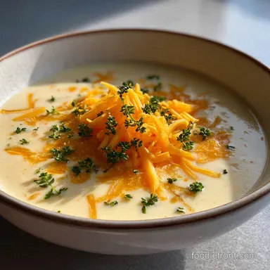Wisconsin Cheese Soup Ready in 30 Min | Cheddar Cheese Soup Recipe