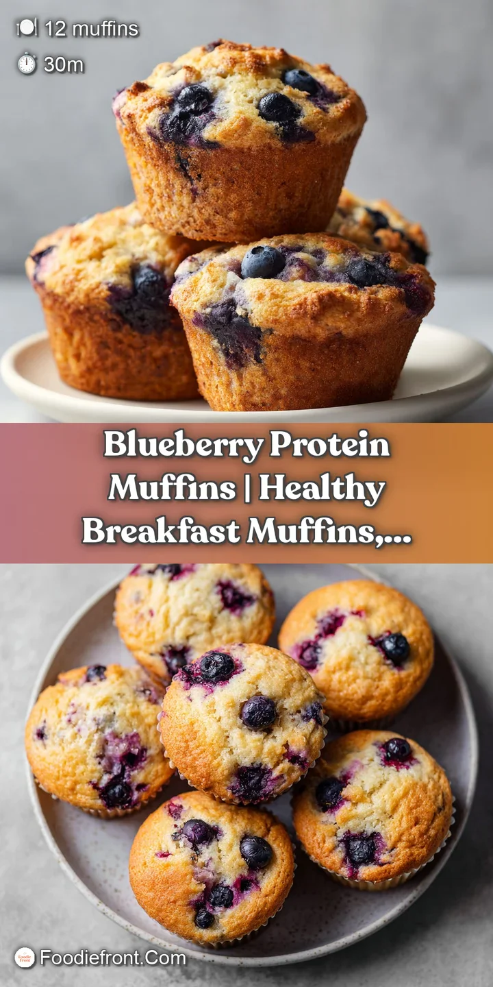 Close-up of a moist blueberry muffin, showcasing its tender texture and vibrant blue bursts.