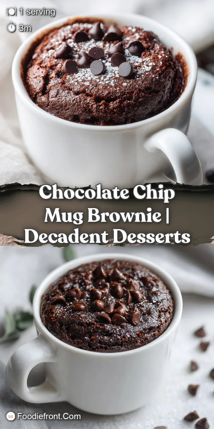 Close-up of a gooey chocolate chip brownie, steam gently rising, showcasing melty chocolate chunks.