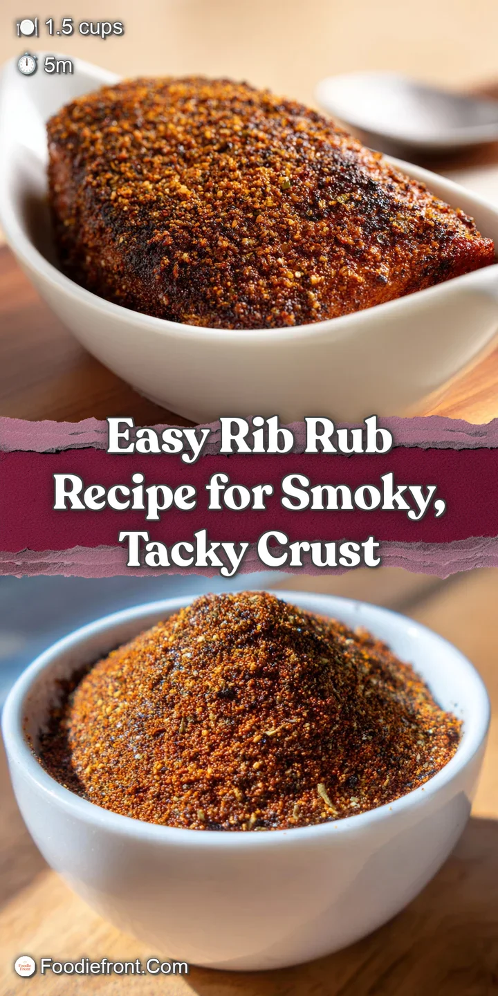 Close-up reveals a tender, spice-crusted rib, the meat pulling back from the bone, hinting at a rich, smoky flavor profile.