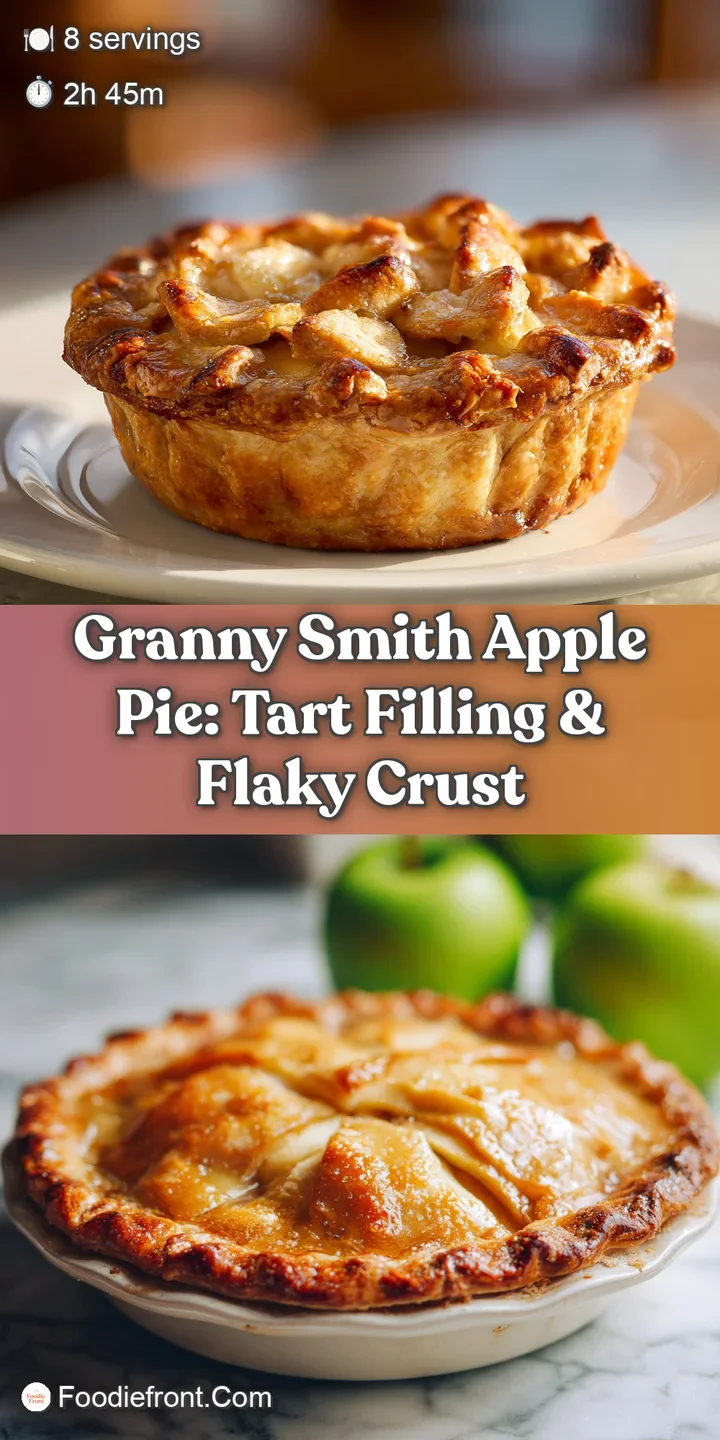Close-up of apple pie filling bubbling through a lattice crust. Apples are tender, soft, and have a sweet, glazed finish.
