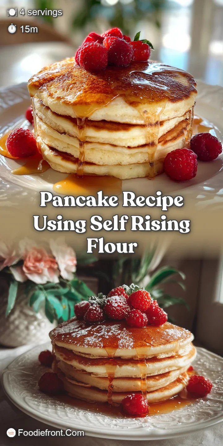 Close-up of a pancake stack with syrup dripping down, showcasing a soft, airy texture, glistening with moisture.